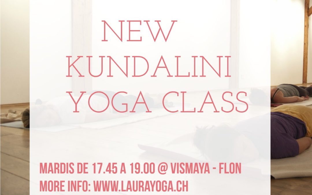 New Kundalini Class – from January 23th + Portes Ouvertes